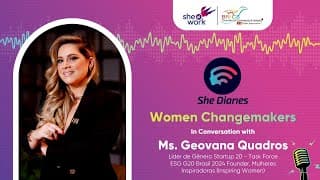 In Conversation with Geovana Quadros, Lider de Género Startup 20 - Task Force ESG G20 Brasil 2024