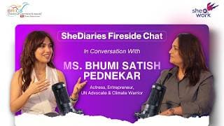 SheDiaries Trailblazers | Bhumi Satish Pednekar Fireside Chat | BRICS CCI WE 2026