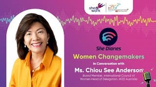 In Conversation with Chiou See Anderson, Head of Delegation, W20 Australia