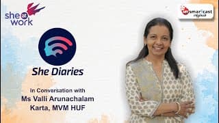 𝐒𝐡𝐞 𝐃𝐢𝐚𝐫𝐢𝐞𝐬 𝐄𝐩𝐢𝐬𝐨𝐝𝐞 8: In conversation with Ms Valli Arunachalam, Karta, MVM HUF
