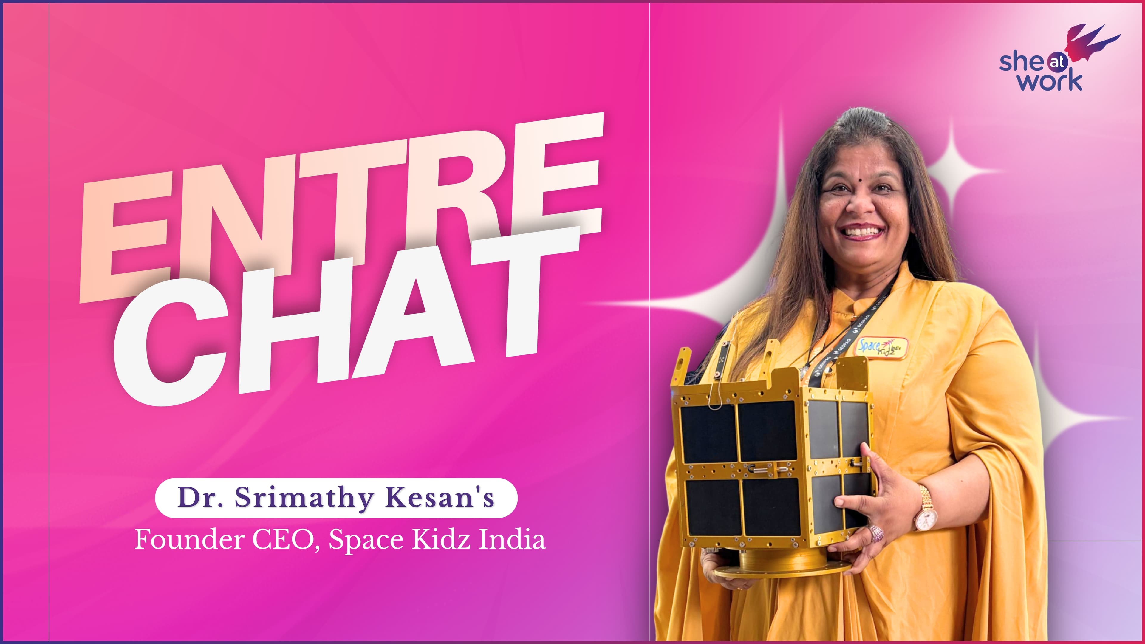 Entrechat with Dr. Srimathy Kesan - Space Kidz India