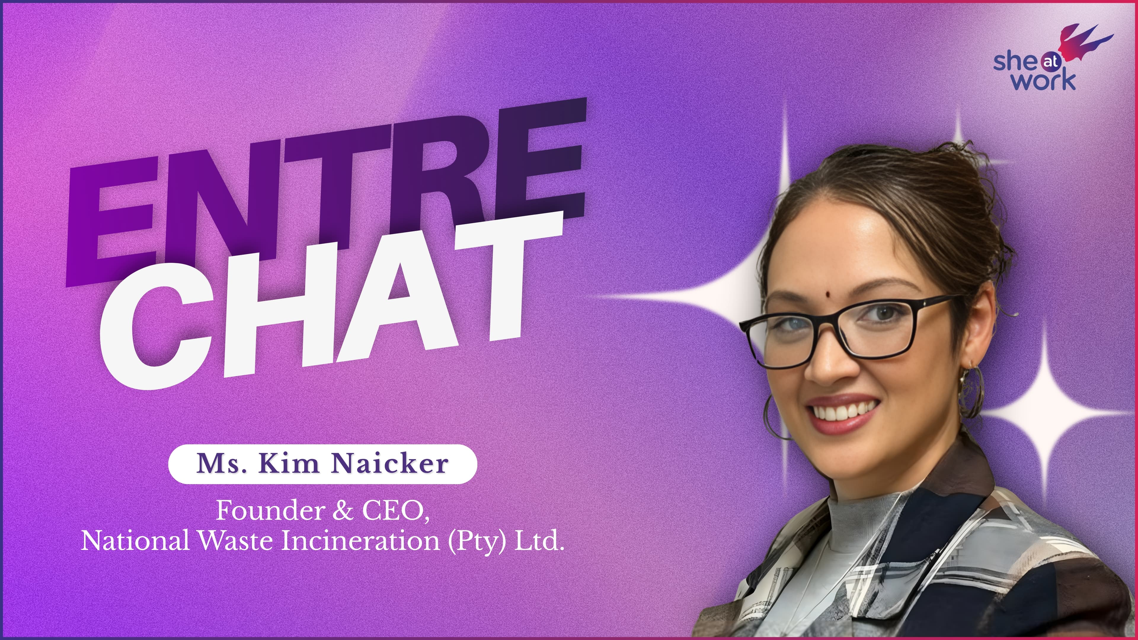 Entrechat with Ms. Kim Naicker - National Waste Incineration